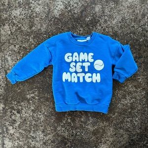 Mini Rodini “Game Set Match” Sweatshirt (2/3 years)